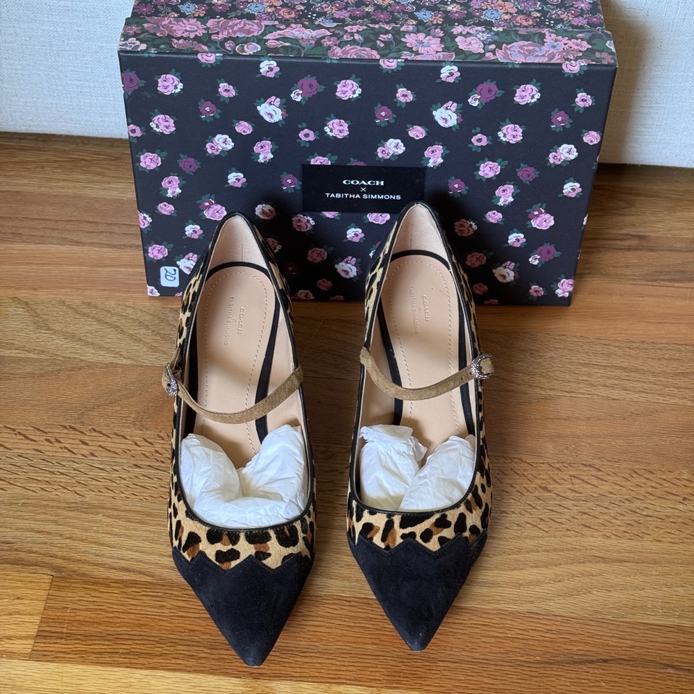 Coach x Tabitha Simmons
Ponyhair Animal‎ Print Pumps Size 10B - Picture 2 of 7